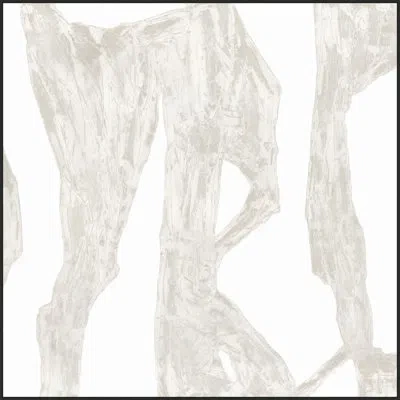 Wendover Art Group " Organic Movement 2 " In Tan,white