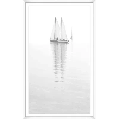 Wendover Art Group Out Of The Mist 1 In Gray,white