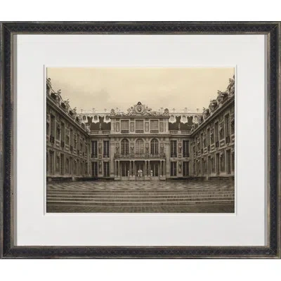 Wendover Art Group Palace Of Versailles - Picture Frame Photograph On Paper In Gray