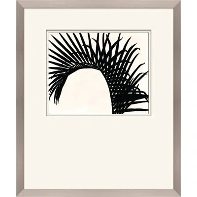 Wendover Art Group Palm Shadows Ii - Picture Frame Painting On Paper In Black