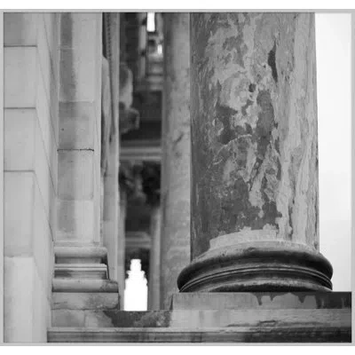 Wendover Art Group Paris Arc By Lillian August - Picture Frame Photograph On Plastic/acrylic In Gray