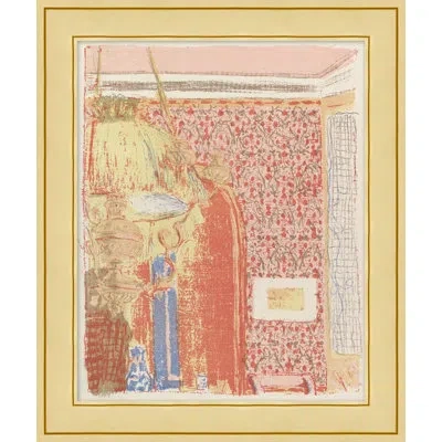 Wendover Art Group Paris Interior 2 - Picture Frame Painting In Multi