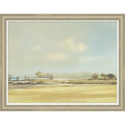 Wendover Art Group Pastoral Horizon - Picture Frame Painting In Blue;yellow