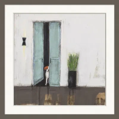 Wendover Art Group Patina - Single Picture Frame Print On Paper In White,gray,black,green