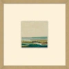 Wendover Art Group Patterned Marshlands 1 In Beige,green