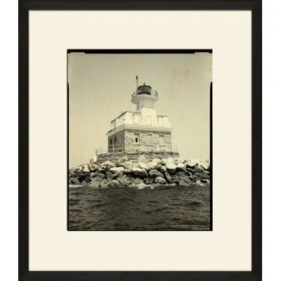 Wendover Art Group Penfield Reef - Picture Frame Photograph On Paper In White;dark Gray