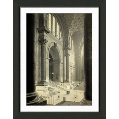 Wendover Art Group Penn Station Ii - Picture Frame Photograph On Paper In Black;white
