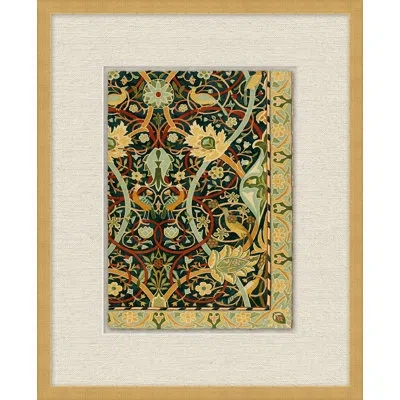 Wendover Art Group Persian Pattern 3 - Picture Frame Painting In Multi