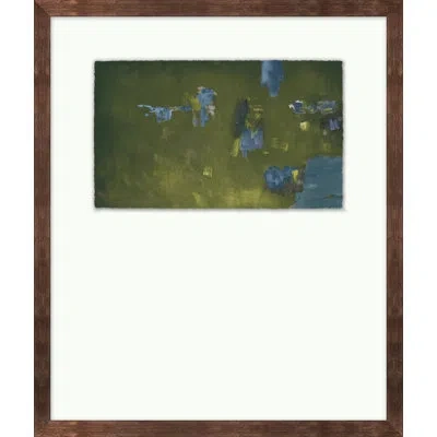 Wendover Art Group Pop 2 By Christopher Kennedy - Picture Frame Painting On Paper In Blue;green