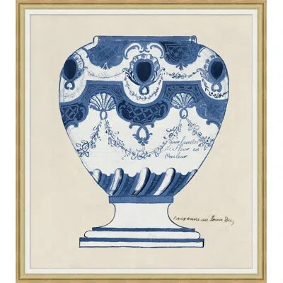 Wendover Art Group Porcelain Vase 1 - Picture Frame Painting In Multi