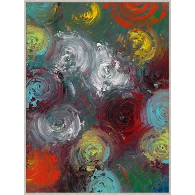 Wendover Art Group Positive Energy 2 - Painting On Canvas In Blue;green;red