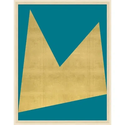 Wendover Art Group Potent Package 1 By Christopher Kennedy - Picture Frame Graphic Art On Paper In Blue;yellow