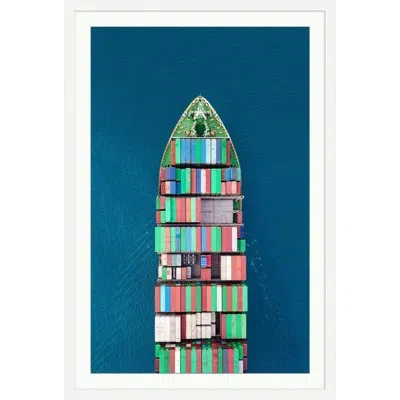 Wendover Art Group Precious Cargo By Mat Sanders - Picture Frame Photograph On Paper In Blue;green;red