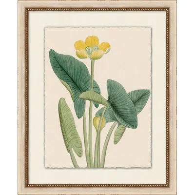 Wendover Art Group Prisma Floral 7 - Painting In Green;yellow