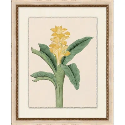 Wendover Art Group Prisma Floral 8 - Painting In Green;yellow