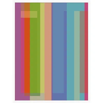 Wendover Art Group Prismatic 1 By Thom Filicia - Single Picture Frame Graphic Art In Blue;green;purple
