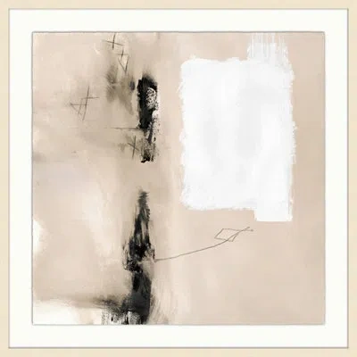 Wendover Art Group Reflecting Solitude 2 By Lillian August - Picture Frame Painting On Paper In White;pink