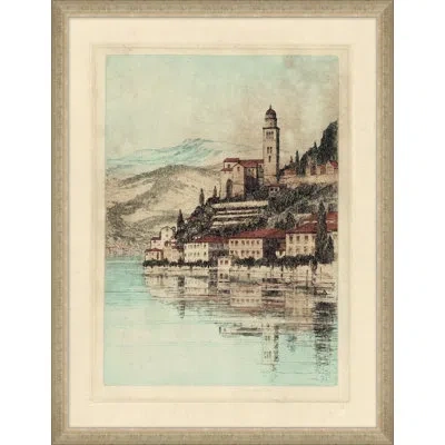 Wendover Art Group Reflecting Waters 1 - Picture Frame Painting On Paper In Multicolor