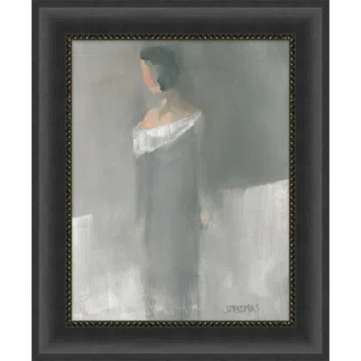 Wendover Art Group Resting Pose 2 - Picture Frame Painting On Canvas In Gray;beige