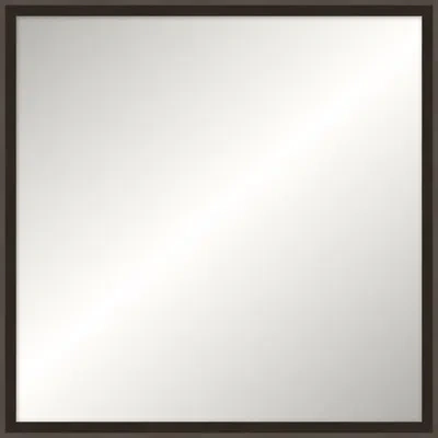 Wendover Art Group Ridgeline Solid Wood Mirror In Espresso