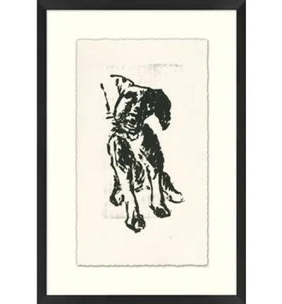 Wendover Art Group Riga - Picture Frame Drawing Print On Paper In Black
