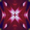 Wendover Art Group Ruby Kaleidoscope In Ruby Red,navy,white