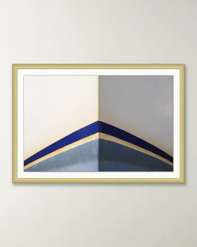 Wendover Art Group Sailing Symmetry Framed Giclee In Multi
