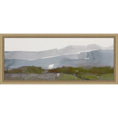 Wendover Art Group Salt Marsh 2 Lg By Thom Filicia - Picture Frame Painting On Paper In Green;gray