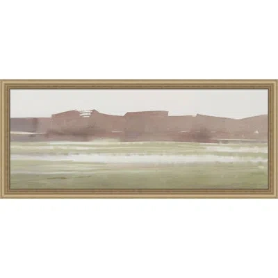 Wendover Art Group Salt Marsh 3 Lg By Thom Filicia - Picture Frame Painting On Paper In Brown;green