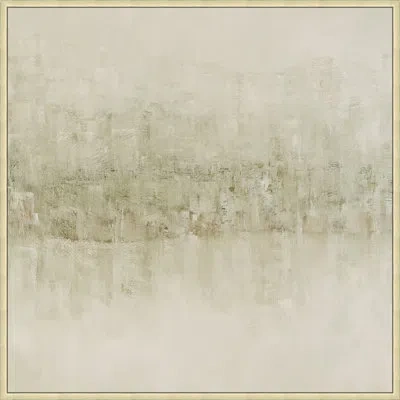 Wendover Art Group Sand Storm - Floater Frame Painting On Canvas In Multi