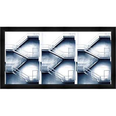 Wendover Art Group Scaling Up 3 By Thom Filicia - Picture Frame Photograph On Paper In White;navy
