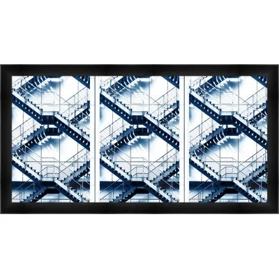 Wendover Art Group Scaling Up 4 By Thom Filicia - Picture Frame Photograph On Paper In White;navy