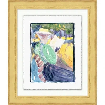 Wendover Art Group Scenes Along The Seine 6 -- Picture Frame Painting On Paper In Multi