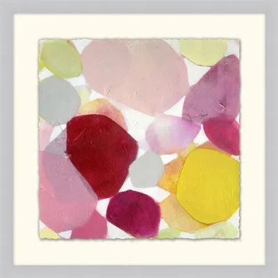 Wendover Art Group Sea Glass 2 By Socal - Picture Frame Painting On Paper In Multicolor