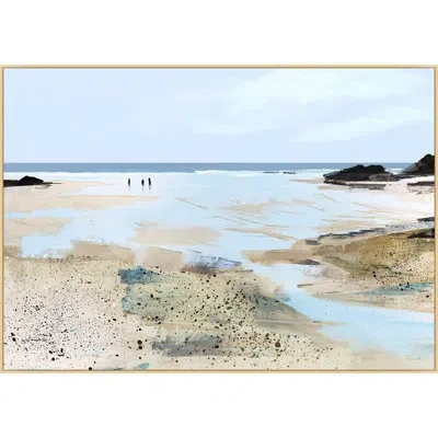 Wendover Art Group Sea View In Blue,sand,black