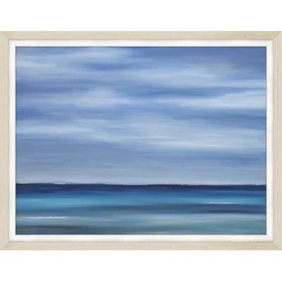 Wendover Art Group Seagrass Waters - Picture Frame Painting On Paper In Blue