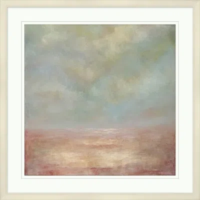 Wendover Art Group Seascape 1 - Picture Frame Painting In Blue;beige;pink