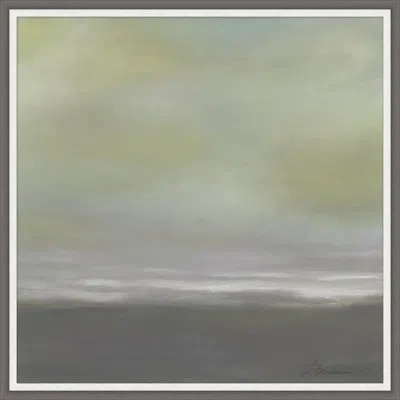 Wendover Art Group Secret Hope 1 - Picture Frame Painting In Green;gray