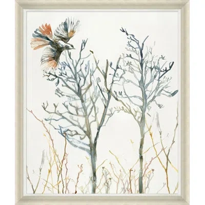 Wendover Art Group Secular Journey 1 - Picture Frame Painting On Paper In Blue;brown