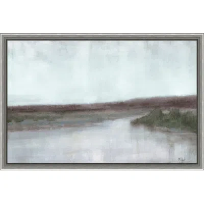 Wendover Art Group Sense Of Place - Picture Frame Painting Print On Canvas In Blue;brown;gray