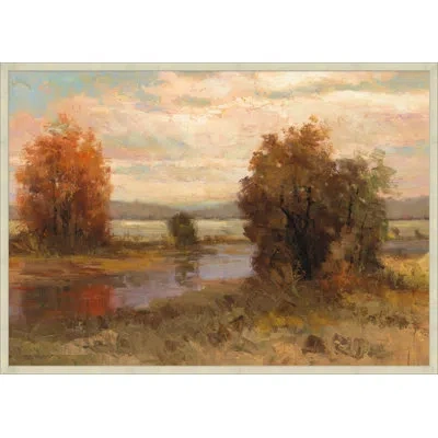 Wendover Art Group Serene View - Picture Frame Painting On Canvas In Multicolor