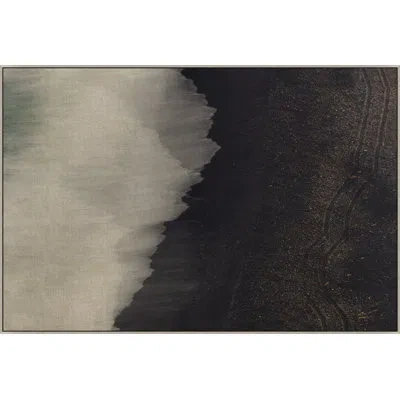 Wendover Art Group Signs By Thom Filicia - Floater Frame Print On Canvas In Black;gray