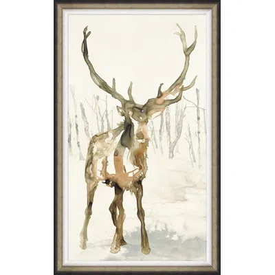 Wendover Art Group Silent Wonder 1 - Picture Frame Painting Print On Paper In Brown;white