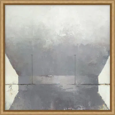 Wendover Art Group Sky Song 2 By Thom Filicia - Picture Frame Painting On Canvas In Gray