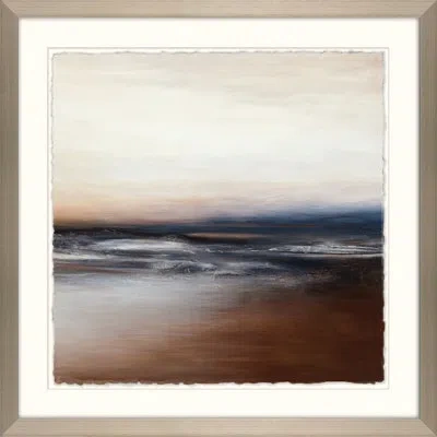 Wendover Art Group Small Siena Coast I - Picture Frame Painting On Paper In Brown