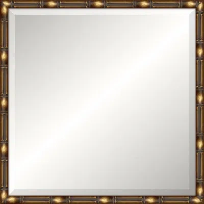 Wendover Art Group Solid Wood Floor Mirror In Bamboo