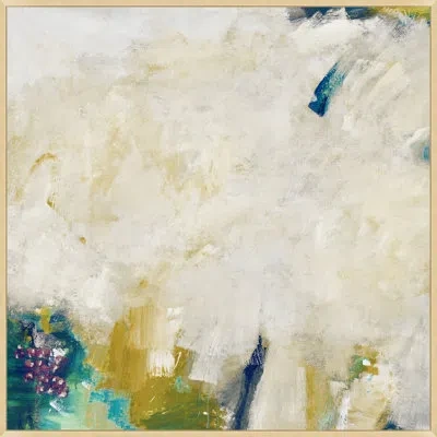 Wendover Art Group Spring Sky By Christopher Kennedy - Painting On Canvas In Beige