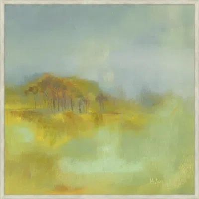 Wendover Art Group Springtime Coming 2 - Picture Frame Painting On Canvas In Blue;green