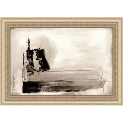 Wendover Art Group Standing 1 By Thom Filicia - Picture Frame Painting On Canvas In Black;white
