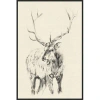 Wendover Art Group Standing Stag In Multi